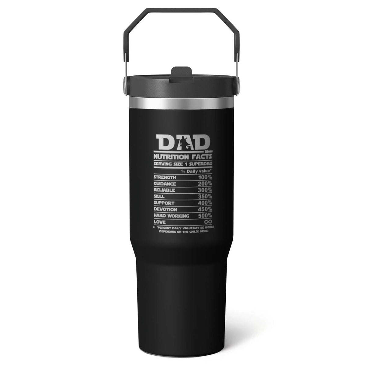 Solo Leveling Sung Jin-Woo 40oz Stainless Steel Tumbler with Handle – Shadow Monarch Anime Travel Mug for Otaku & Gamers