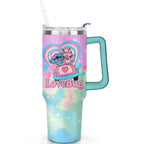 40oz Cartoon Movie Stainless Steel Tumbler with Lid and Straw,Spill Proof Cartoon Travel Cup for Cartoon Lovers Double Wall V