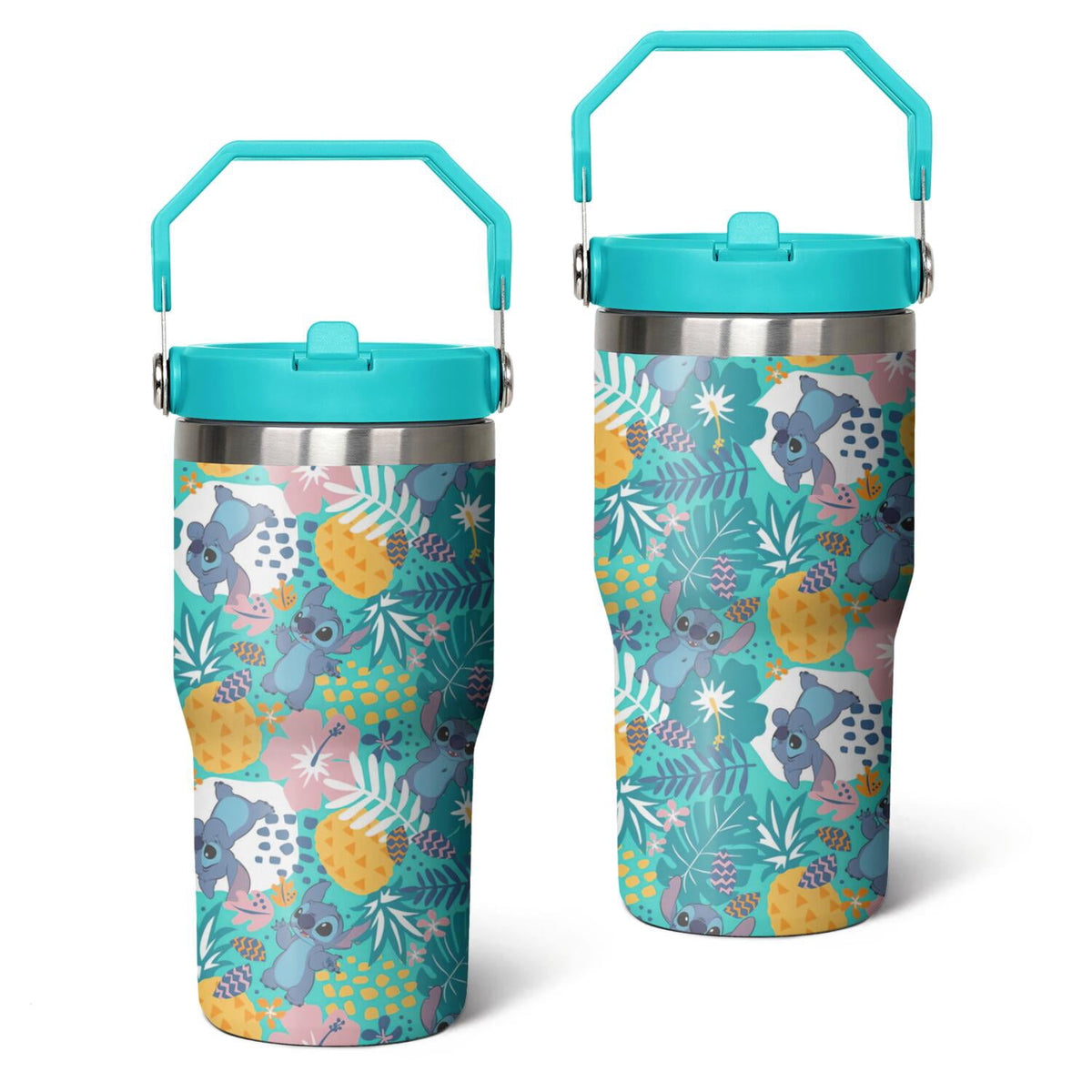 20oz Cartoon Movie Stainless Steel Tumbler with Lid and Straw,Spill Proof