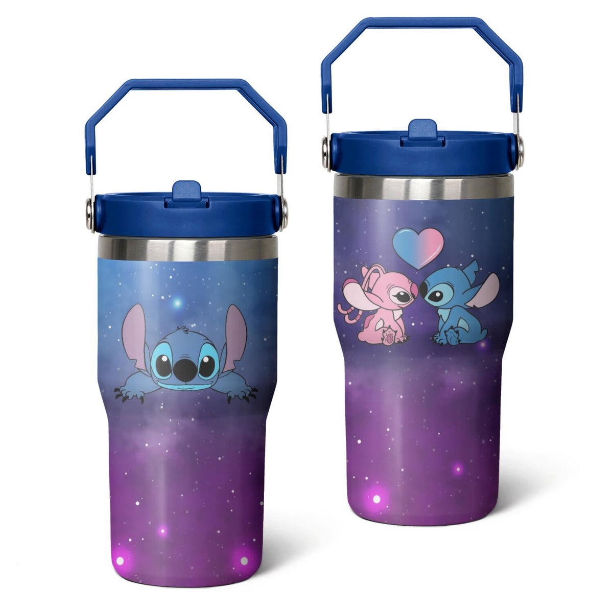 20oz Cartoon Movie Stainless Steel Tumbler with Lid and Straw,Spill Proof