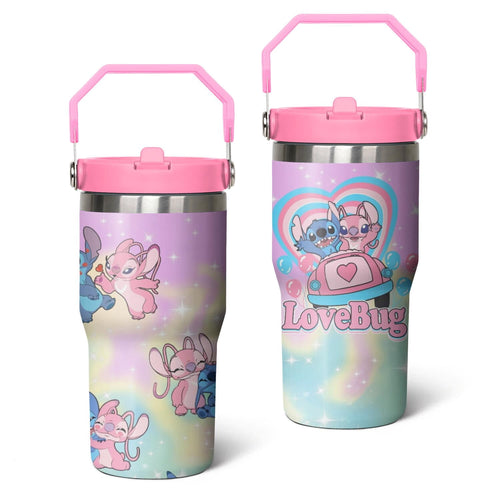 20oz Cartoon Movie Stainless Steel Tumbler with Lid and Straw,Spill Proof Cartoon Travel Cup for Cartoon Lovers,Double Wall V