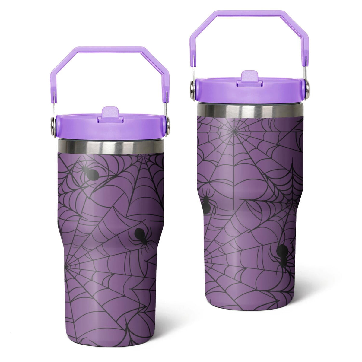 20oz Halloween Nightmare Before Stainless Steel Tumbler with Lid and Straw,Spill