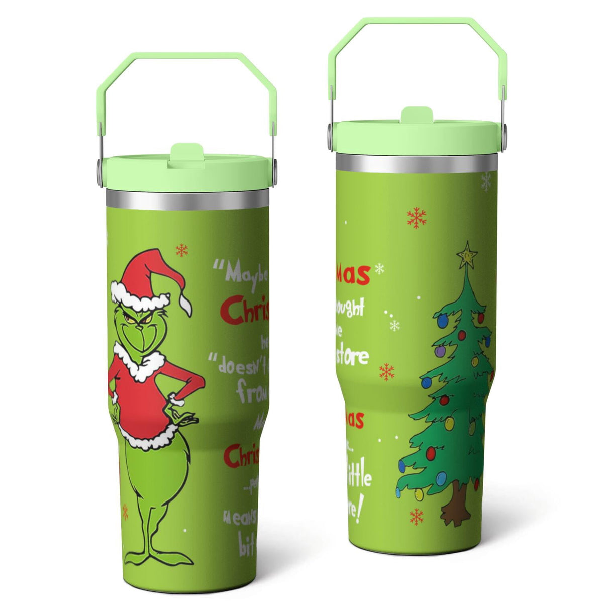 30oz Stainless Steel Tumbler with Lid and Straw,Spill Proof Travel Cup Double Wall Vacuum Insulated Coffee Mug with Top Handl