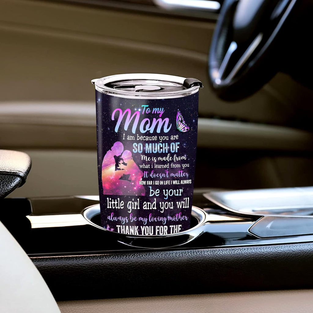 Personalized Moms Gifts Tumbler Cup Customized Name With Lid 20oz 30oz Present Ideas Birthday Christmas Mothers Day Anniversa