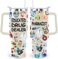 40 Oz Respiratory Therapist Tumbler Cup Respiratory Therapist Gifts Stainless Steel