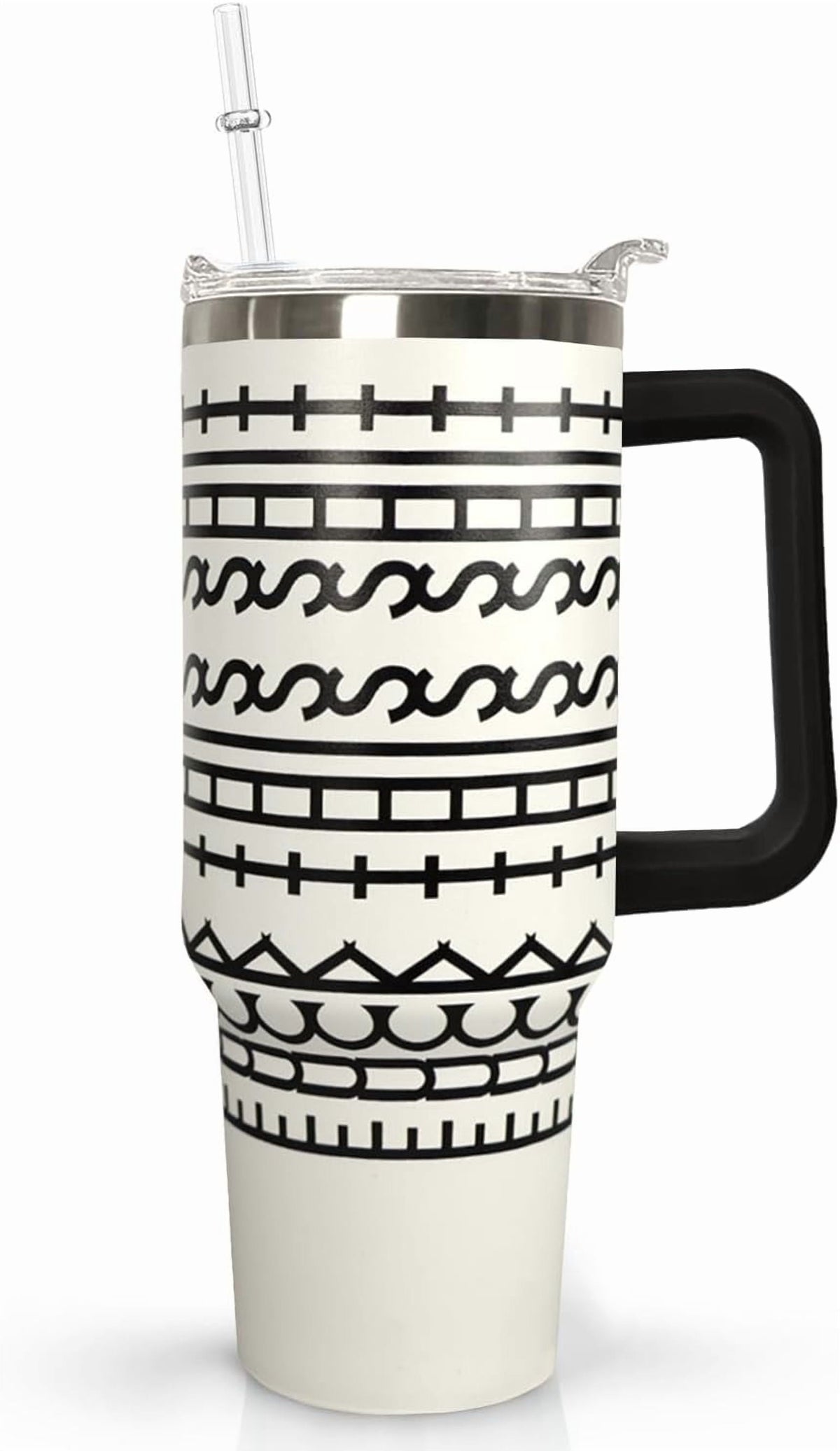 40 oz Hidden Message Tumbler With Lid and Straw,Checkered CoffeeTravel Mug Cup Water Botter,White Elephant Gifts,Office Humor