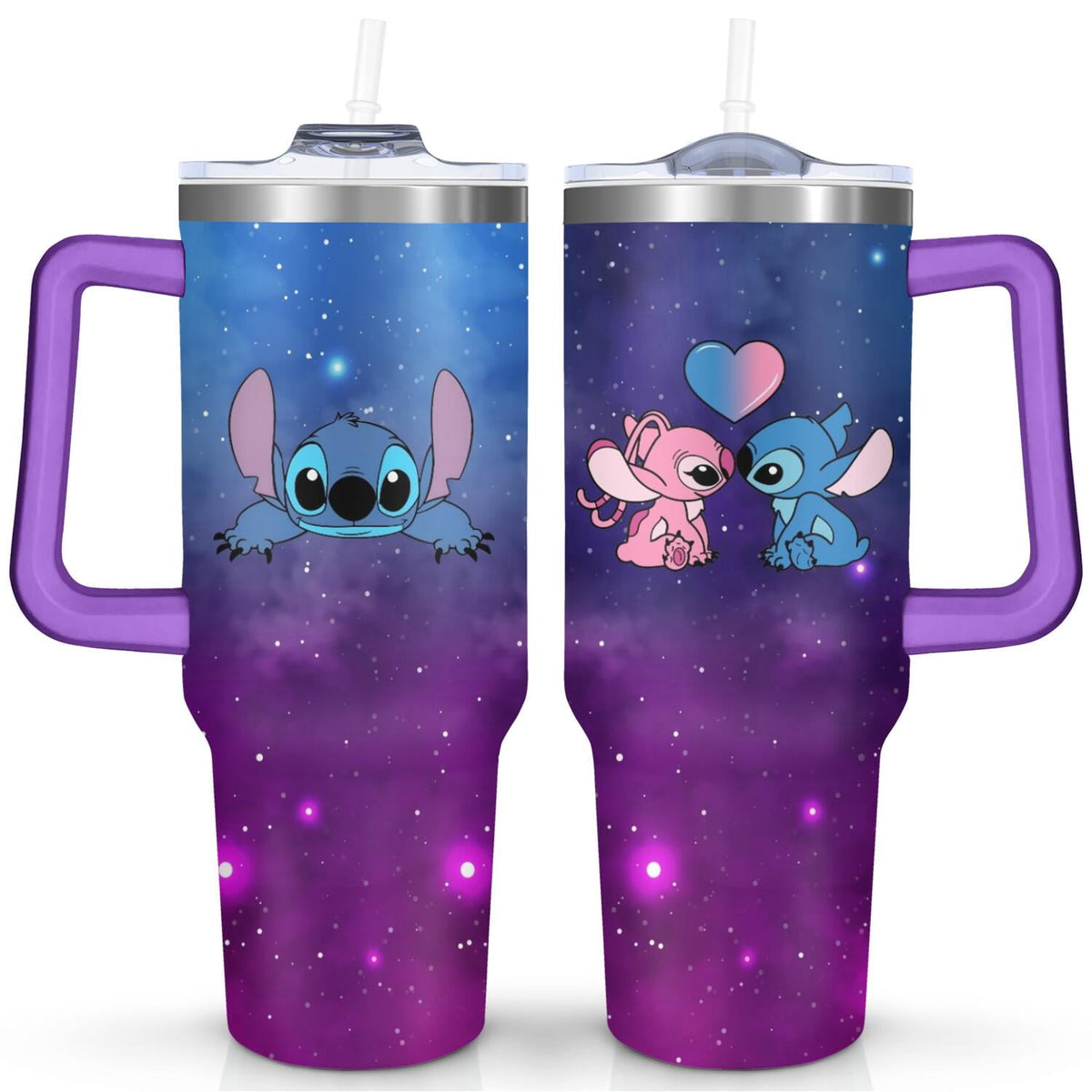 40oz Cartoon Movie Stainless Steel Tumbler with Lid and Straw,Spill Proof
