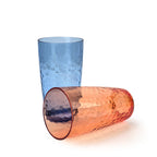 Yalilong 20-Ounce Plastic Tumbler Acrylic Drinking Glasses, Reusable Plastic Cups, Stackable, BPA-Free, Shatter Proof, Dishwa