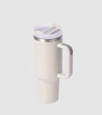 40oz Stainless Steel Tumbler with Lid & Straw – Insulated Travel Mug for Hot & Cold Drinks, Durable, Leak-Proof, Perfect for 