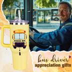 Christmas Gifts for Bus Drivers, School Bus Driver Tumbler 40 OZ, School Bus Driver Gifts, Bus Driver Appreciation Gifts, Bac