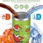 30oz Stainless Steel Tumbler with Lid and Straw,Spill Proof Travel Cup Double Wall Vacuum Insulated Coffee Mug with Top Handl