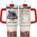 Tumbler 40 Oz With Handle Lid And Straw, Grandmasaurus Nutrition Facts