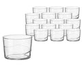 Bormioli Rocco Bodega Swirl Rum Glasses - Set of 12, 7.25 Oz. Spiral Design Tumblers with Secure Edge Technology for Enhanced