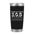 Boss Mug Tumbler, Boss Gifts for Women Men - Boss Christmas Gifts, Happy Bosses Day Gift Ideas, Worlds Best Boss Manager Appr