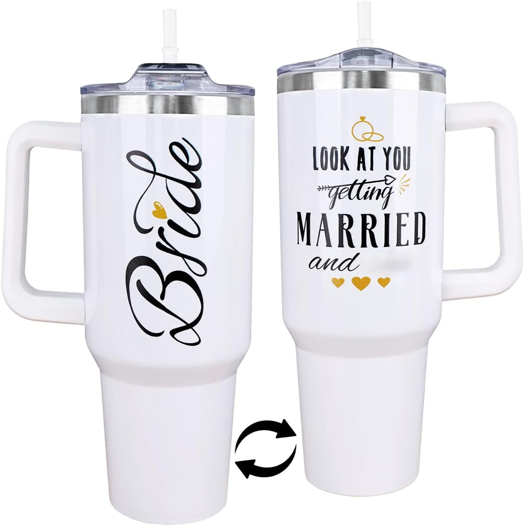 Gamer Gifts, 40 Oz Gaming Tumbler with Handle and Straw Gamer