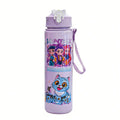 Cartoon Anime Tumbler – Reusable Hard Plastic Water Bottle with Lid & Straw Eco, Drinkware, Portable, Cup, Mug, Bottled, Wash