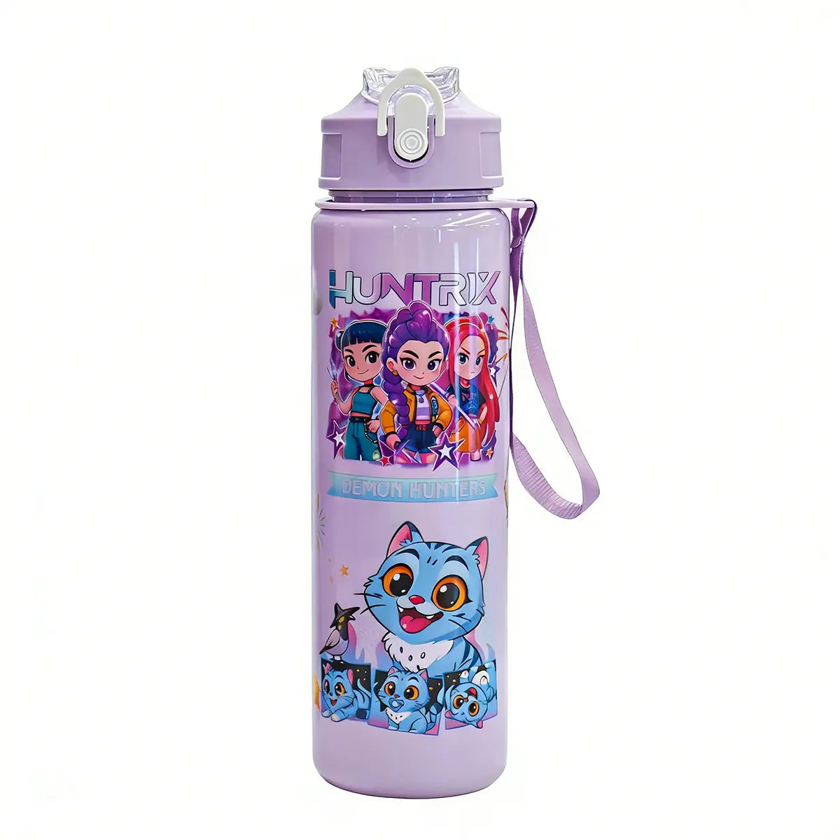 Cartoon Anime Tumbler – Reusable Hard Plastic Water Bottle with Lid & Straw Eco, Drinkware, Portable, Cup, Mug, Bottled, Wash