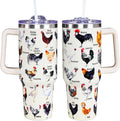 Chicken Tumbler Cup 40 OZ, Chicken Gifts For Chicken Lovers, Chicken