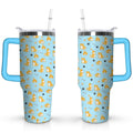 Gift for Dog Lovers Cute Dog Tumbler for Women - 40oz