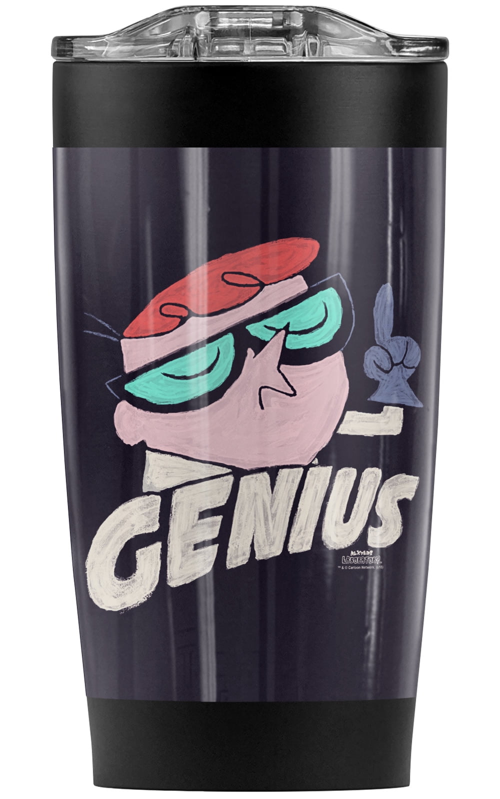 Dexter'S Laboratory/Genius Stainless Steel Tumbler 20 oz Coffee Travel Mug/Cup, Vacuum Insulated & Double Wall with Leakproof