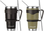 Ezprogear 30 oz 2 Pack Stainless Steel Tumbler Double Wall Travel