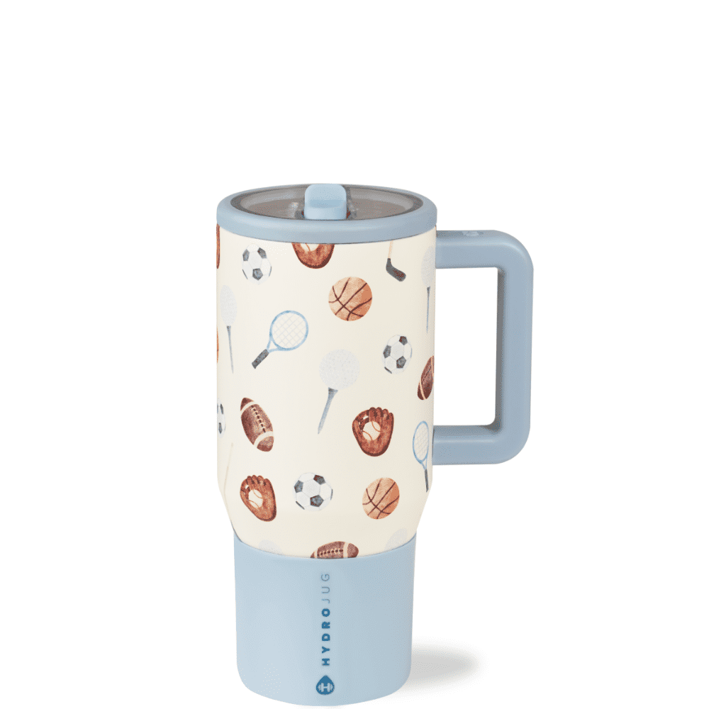 HydroJug Traveler 20 oz Water Bottle, Stainless Steel Insulated Tumbler