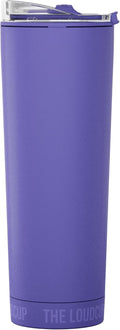 Loud Cup 23 oz Tumbler + Stadium Horn with Slide-Close Lid (Royal Purple) - Double-WallCup Reusable Water Bottle Coffee Trave