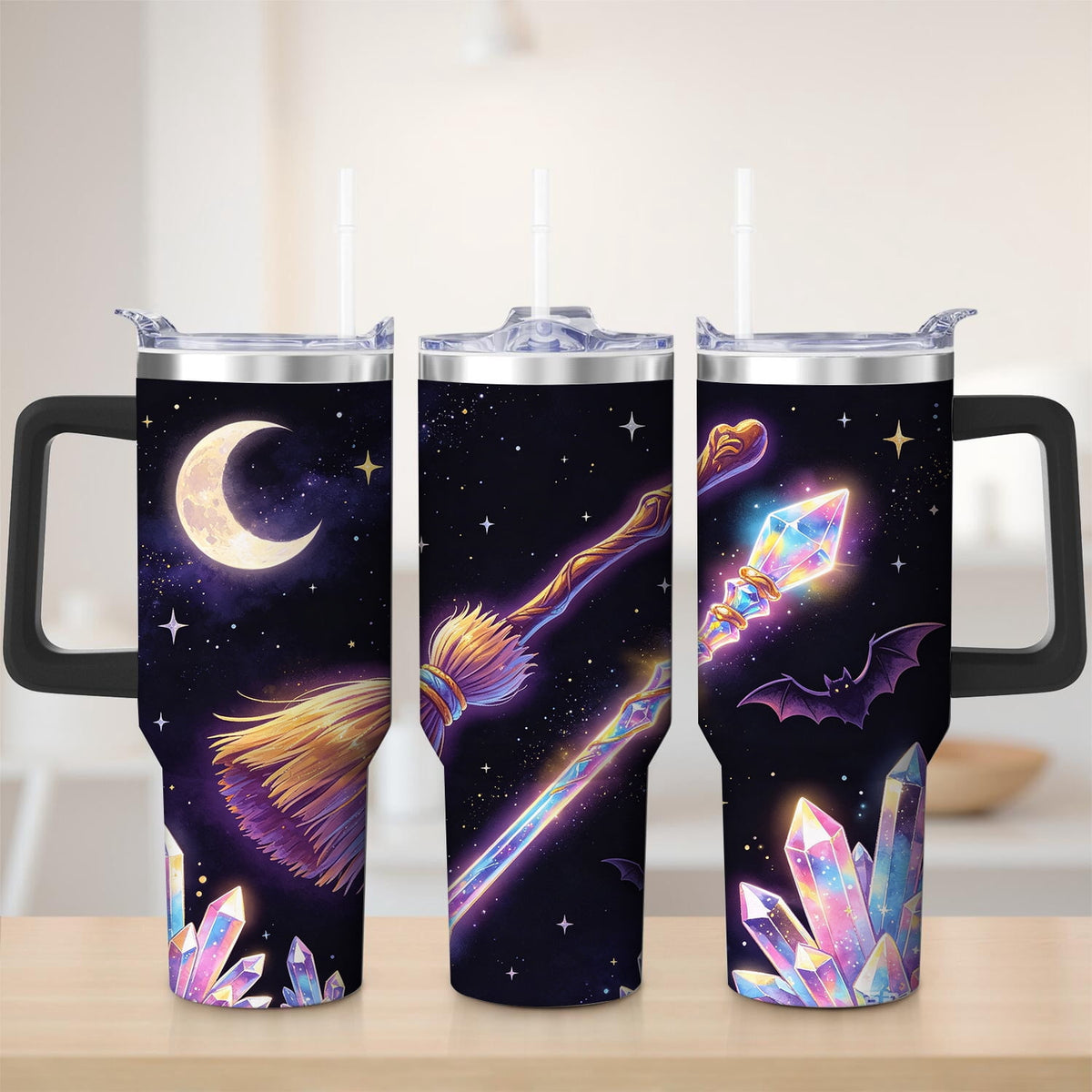 Premium Magical Night Sky Stainless Steel Tumbler, 30oz