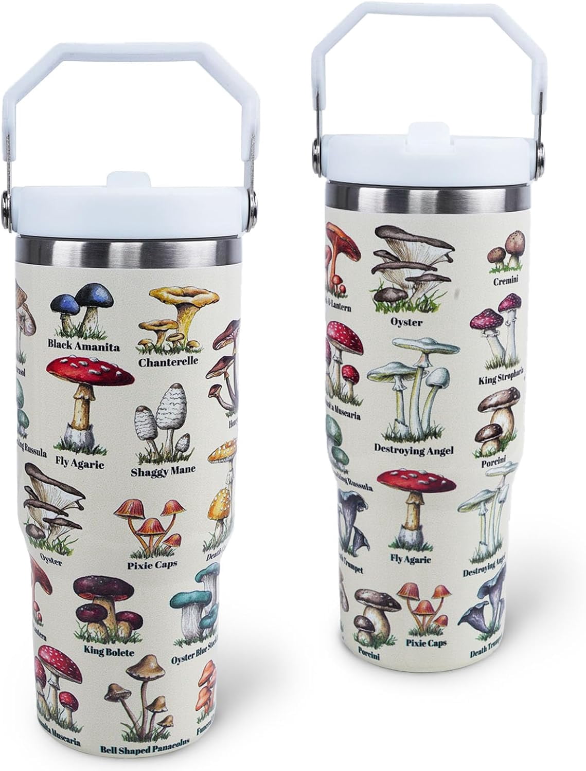 Elephant Mug 30 oz Tumbler with Handle Flip Straw Leak Proof