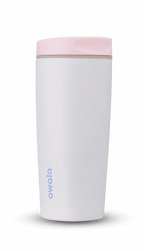Owala SmoothSip Stainless Steel Coffee Tumbler, 20oz, Cotton Candy Sky