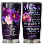 Personalized Moms Gifts Tumbler Cup Customized Name With Lid 20oz 30oz Present Ideas Birthday Christmas Mothers Day Anniversa