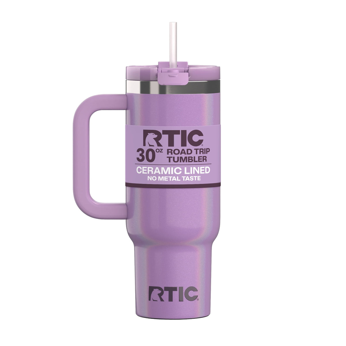RTIC 30 oz Ceramic Lined Road Trip Tumbler with Handle