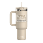 RTIC 40 oz Ceramic Lined Road Trip Tumbler with Handle