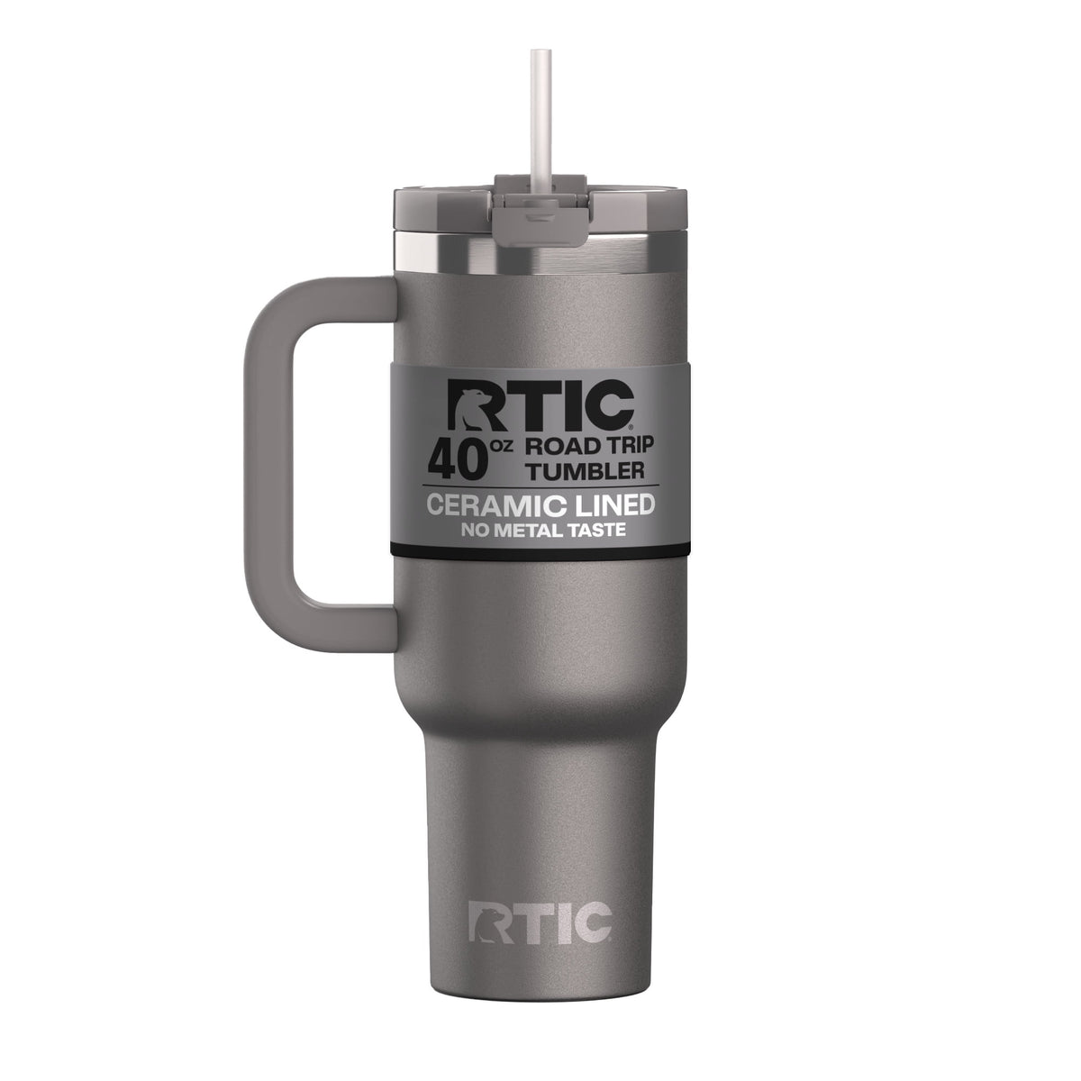 RTIC 40 oz Ceramic Lined Road Trip Tumbler with Handle