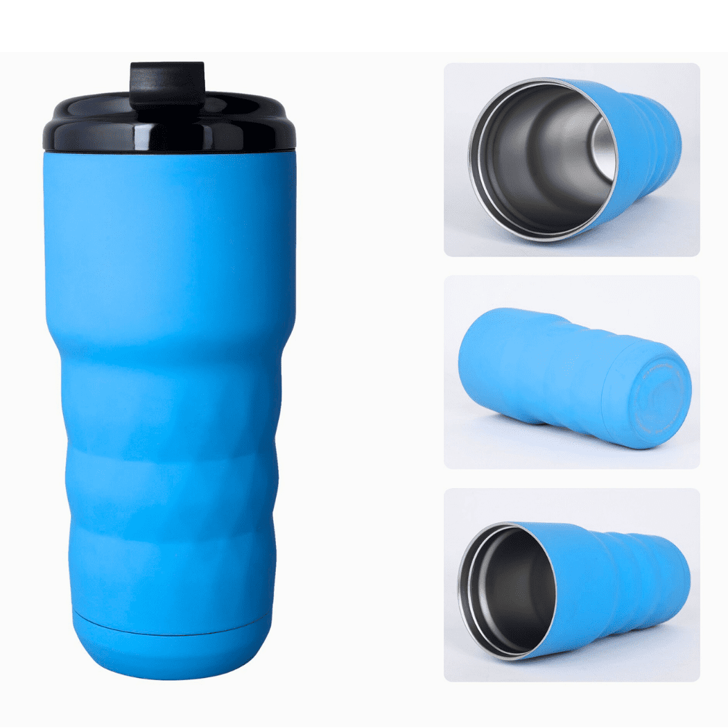 SINT Insulated Coffee Mug 20 oz, Insulated Coffee Cups with Flip Lid, Stainless Steel Coffee Mugs Spill Proof, Double Wall Va