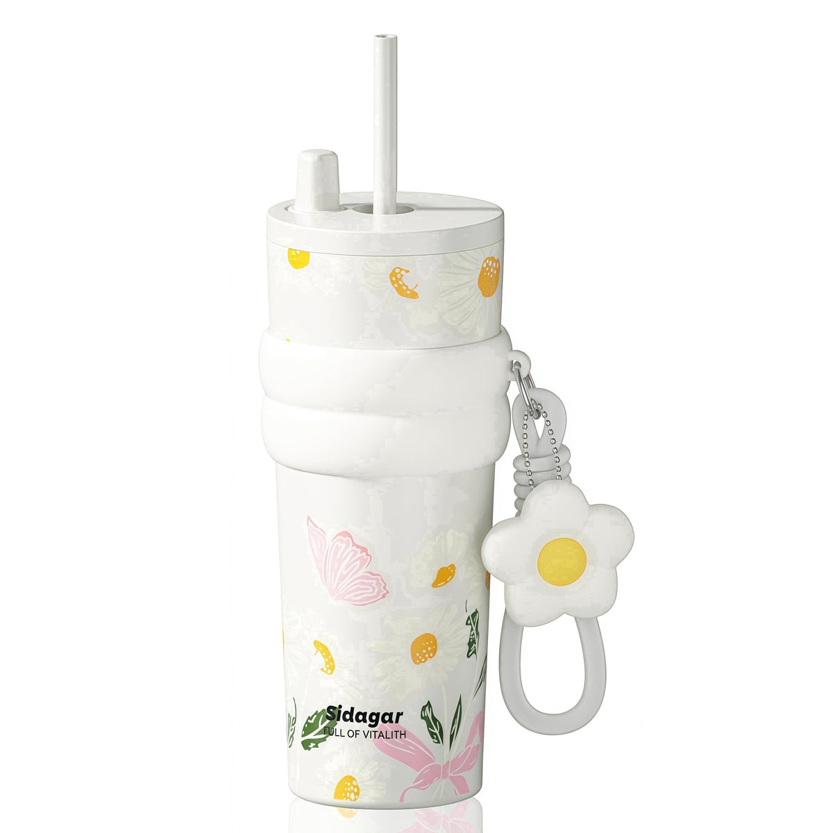 Sidagar 24 oz Stainless Steel Vacuum Insulated Coffee Travel Tumbler