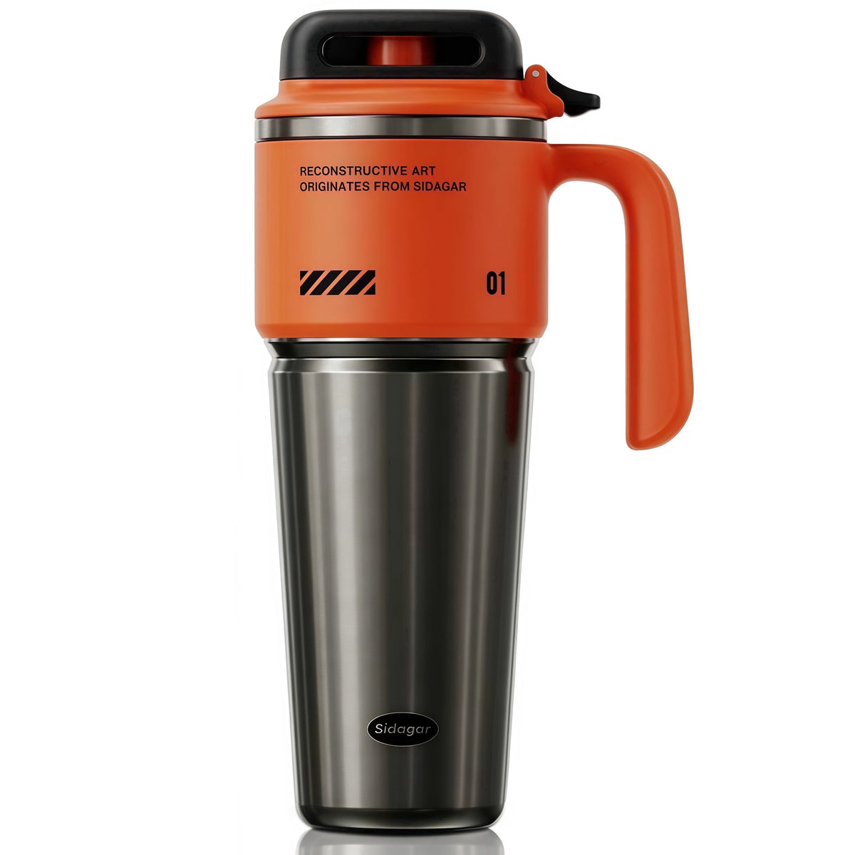 Sidagar 32 oz Stainless Steel Vacuum Insulated Tumbler with Straw