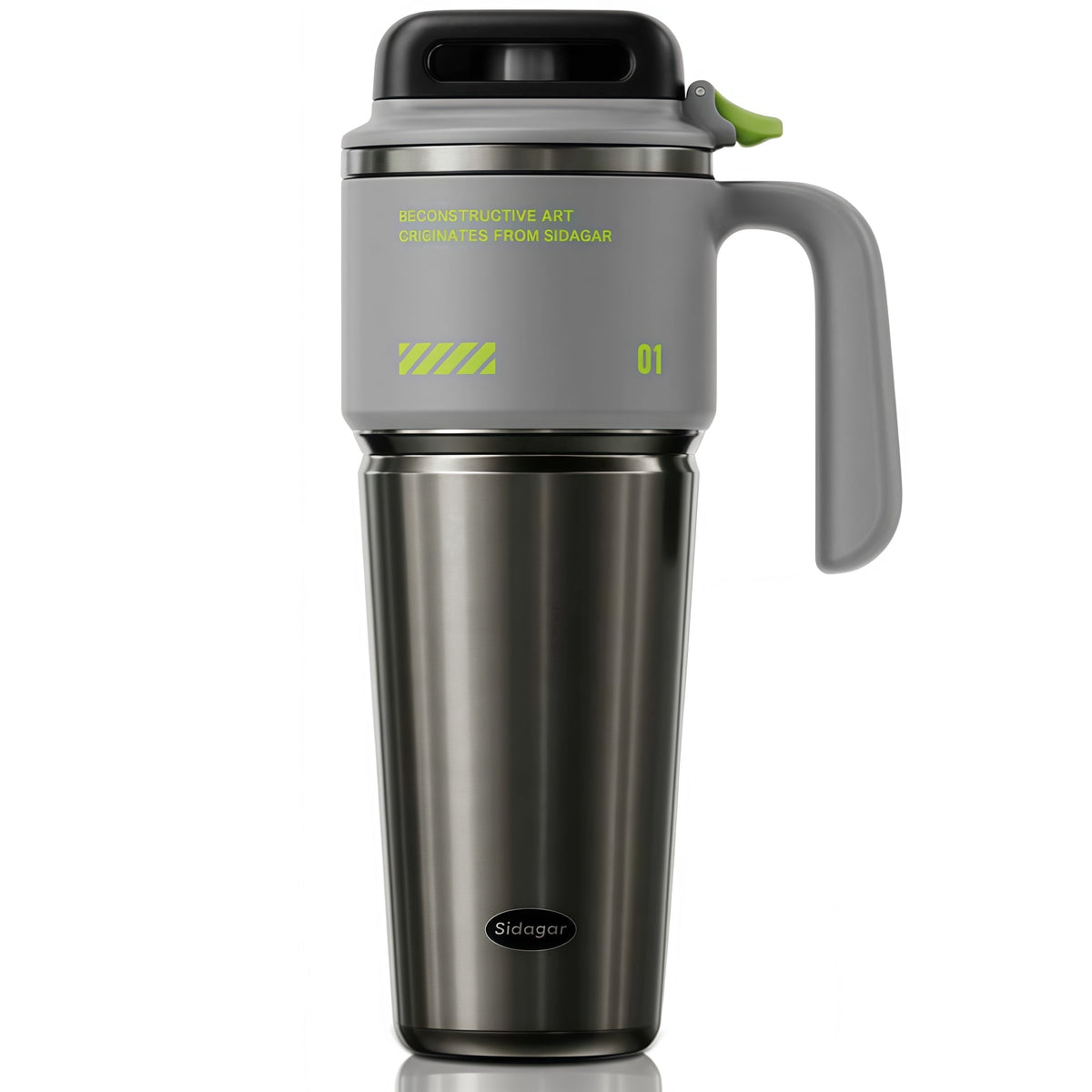 Sidagar 32 oz Stainless Steel Vacuum Insulated Tumbler with Straw