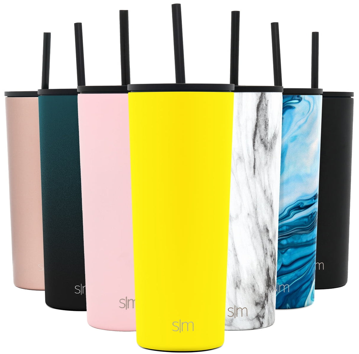 Simple Modern 24oz Classic Tumbler with Straw and Flip Lid
