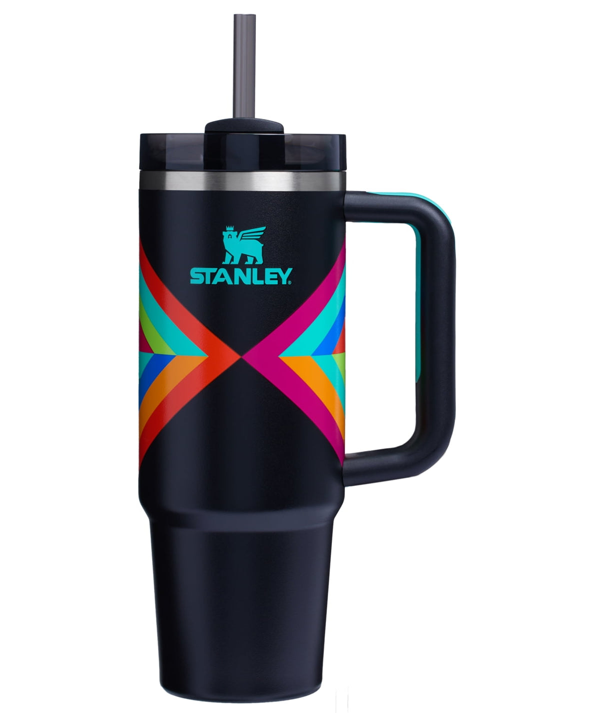 Stanley Quencher Flowstate 30oz Vivid Violet Stainless Steel Tumbler