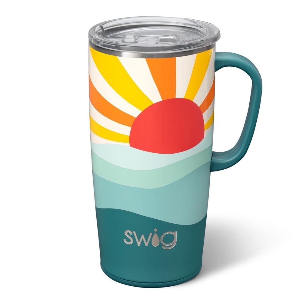 Swig Life 22oz Travel Mug | Insulated Stainless Steel Tumbler