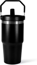 WarmH 20 oz Tumbler with Handle,Insulated Tumbler with Lid and Flip Straw Leak Proof Double Wall Stainless Steel Vacuum Trave