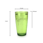 Yalilong 20-Ounce Plastic Tumbler Acrylic Drinking Glasses, Reusable Plastic Cups, Stackable, BPA-Free, Shatter Proof, Dishwa