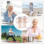 60th Birthday Gifts for Women Her, 1966 60th Birthday Decorations for Woman, Turning 60 Year Old Gifts For Women Mom Wife Gra
