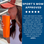 Loud Cup 23 oz Tumbler + Stadium Horn with Slide-Close Lid (Royal Purple) - Double-WallCup Reusable Water Bottle Coffee Trave
